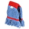Alpine Industries 5in Head and Tail Bands Blue Loop End 16oz Cotton Mop Head, Red ALP302-01-5R - alternate 7